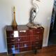 Large vintage chest of drawers 4 drawers restyled