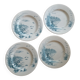 4 plates iron earth Gien model Ducks