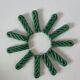 Knife holders in green ceramic Vallauris vintage 1950