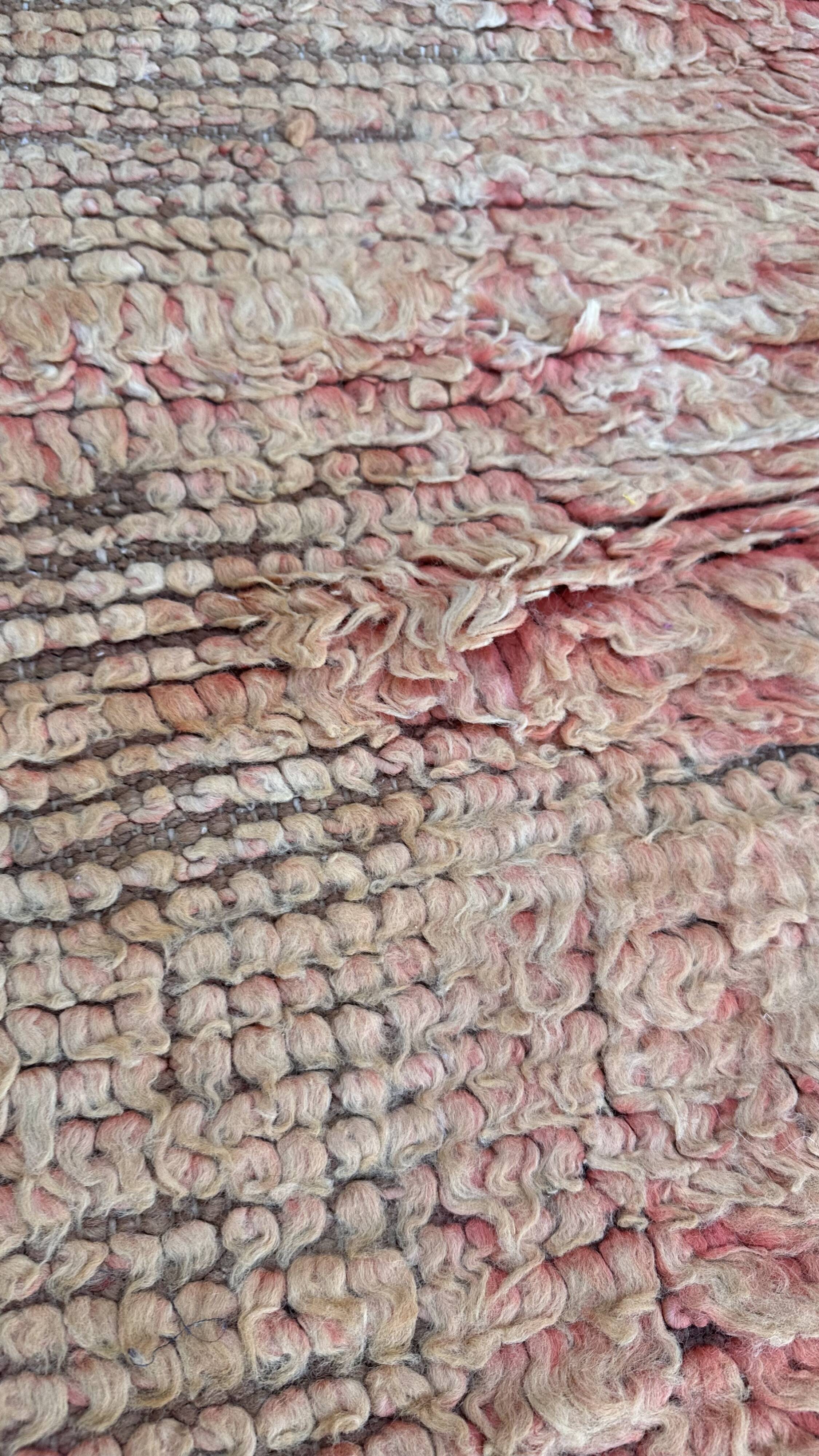 Moroccan rug Beni M'Guild orange - 85 x 320 cm