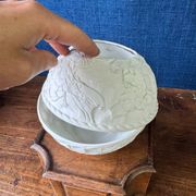 Bernardaud signed Limoges porcelain candle holder