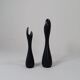 Mid-century modern ceramic vases "Caolina" by Gunnar Nylund Rörstrand, Sweden.