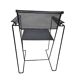 Style Pilastro - Postmoderne - (2) chaises - acier perforé - design néerlandais
