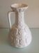 White ceramic handle vase by Bay Keramik / vintage 60s-70s