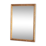 Miroir en stuc doré de style 67 x 52 cm