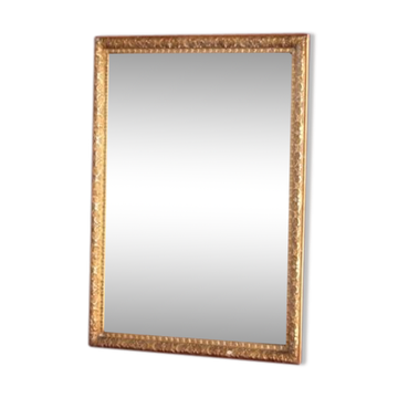 Stucco mirror Golden style 67 x 52 cm