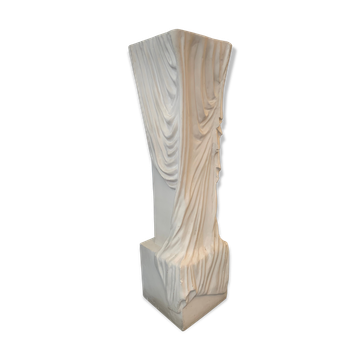 Colonne de présentation en plâtre du XXeme siècle