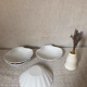 Raw scallop bowls