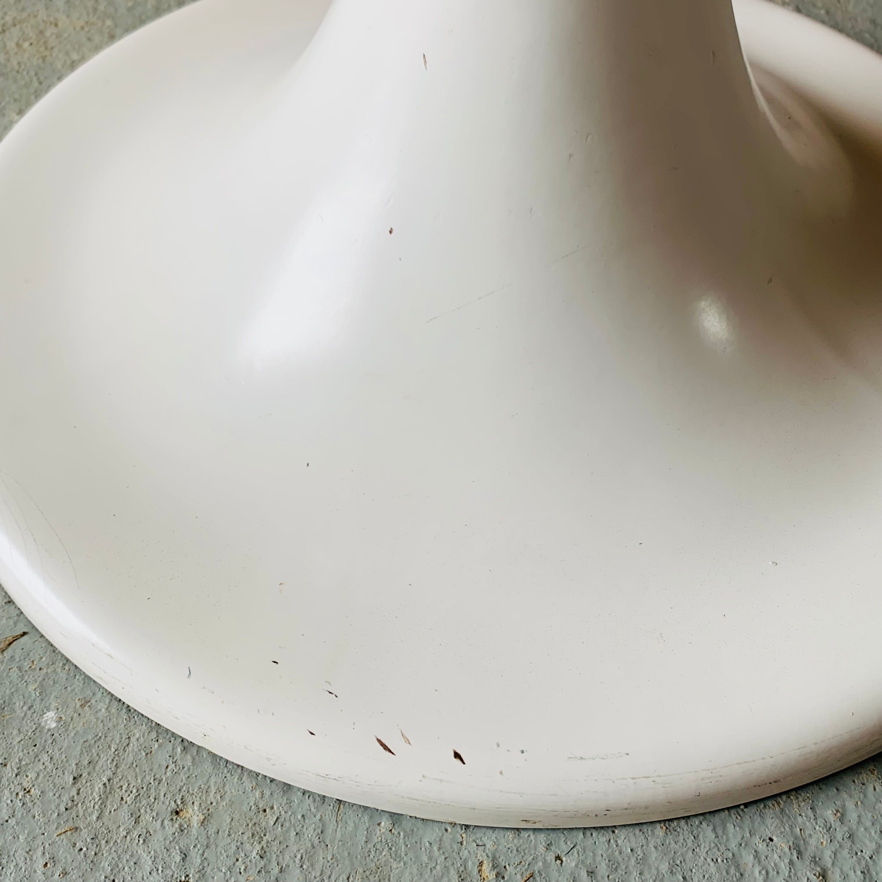 White tulip armchair