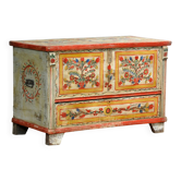 Folk Art Bridal Chest, circa 1950