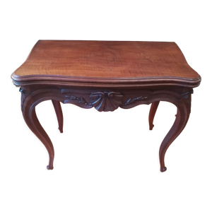 table à jeu style louis