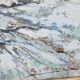 Oil on panel signed B. Franco depicting a lively winter landscape.