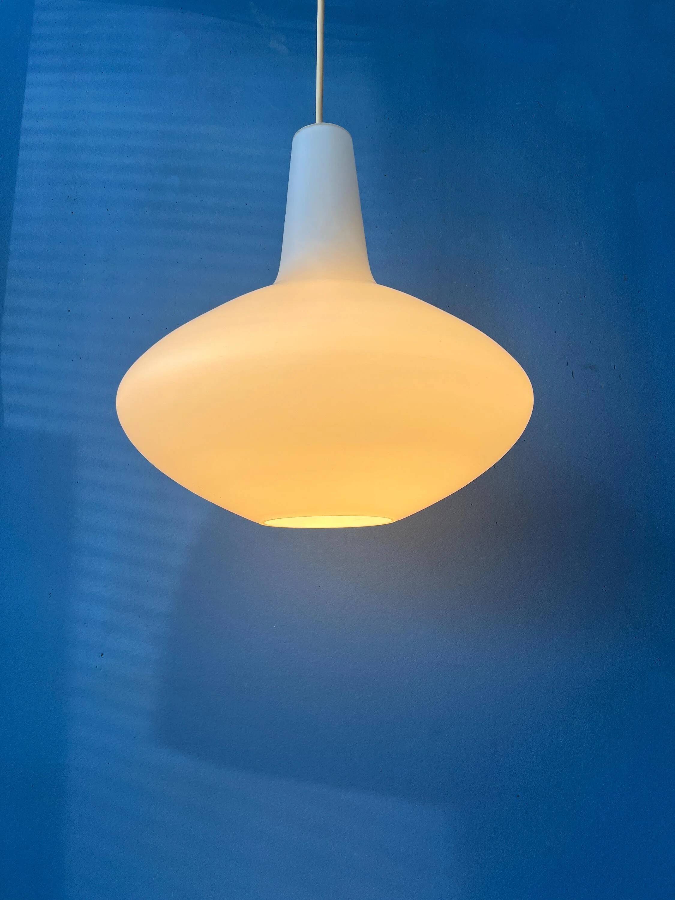 "Bulbo" suspension in opaline glass by Lisa Johansson Pape for Stockmann Orno