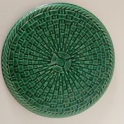 Vintage ceramic braided model tablecloth