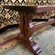 Monastery coffee table in solid mahogany