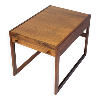 Side Table/Bedside Table With Drawer Model K.T Nr. 152 Made In Rosewood, Danish Design From 1960s