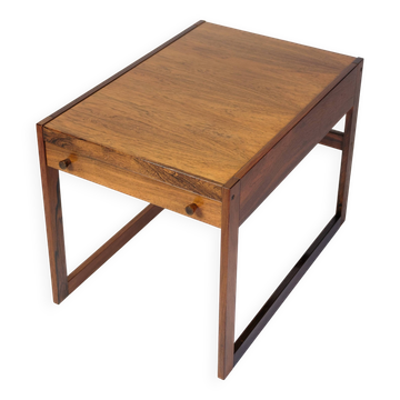 Side Table/Bedside Table With Drawer Model K.T Nr. 152 Made In Rosewood, Danish Design From 1960s