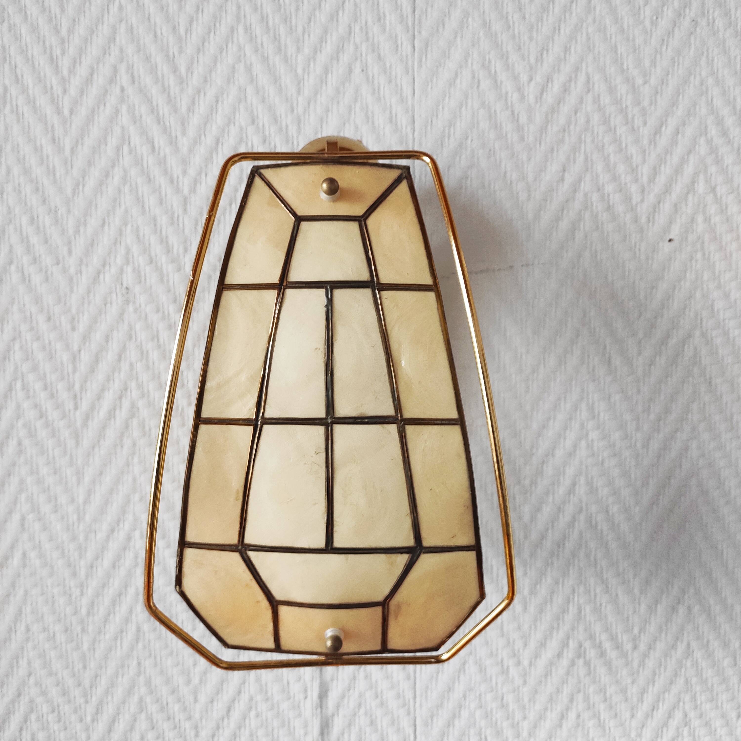 Paire d'appliques Targetti vintage