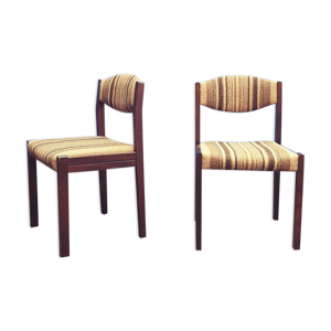 Paire de chaises baumann
