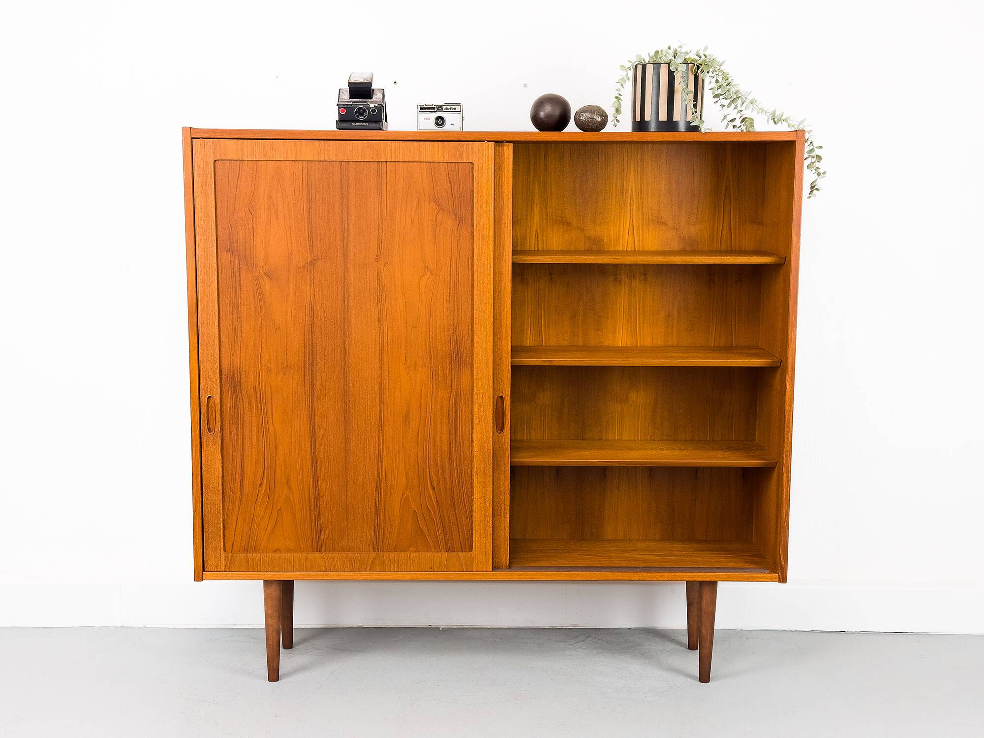 Danish Teak Cabinet by Carlo Jensen for Hundevad & Co., 1960s