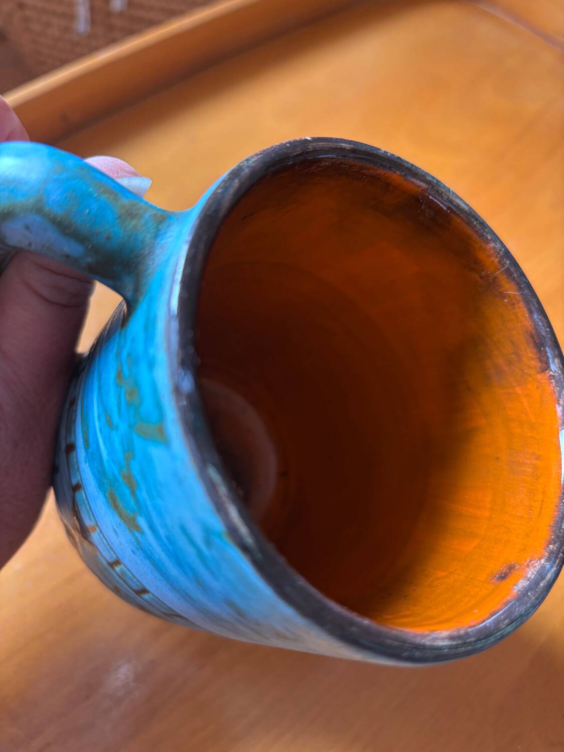 Rare vintage Maunier Vallauris mug