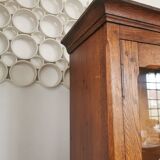 Display cabinet, oak bookcase from the 20s