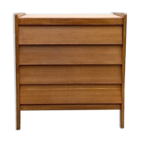 Vintage wooden chest of drawers 1950s