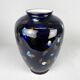 Vase en porcelaine cobalt des années 1970 par Wallendorf, Allemagne