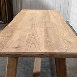 Faded oak table