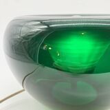 Lampe verte en verre de Murano, space age, 1970