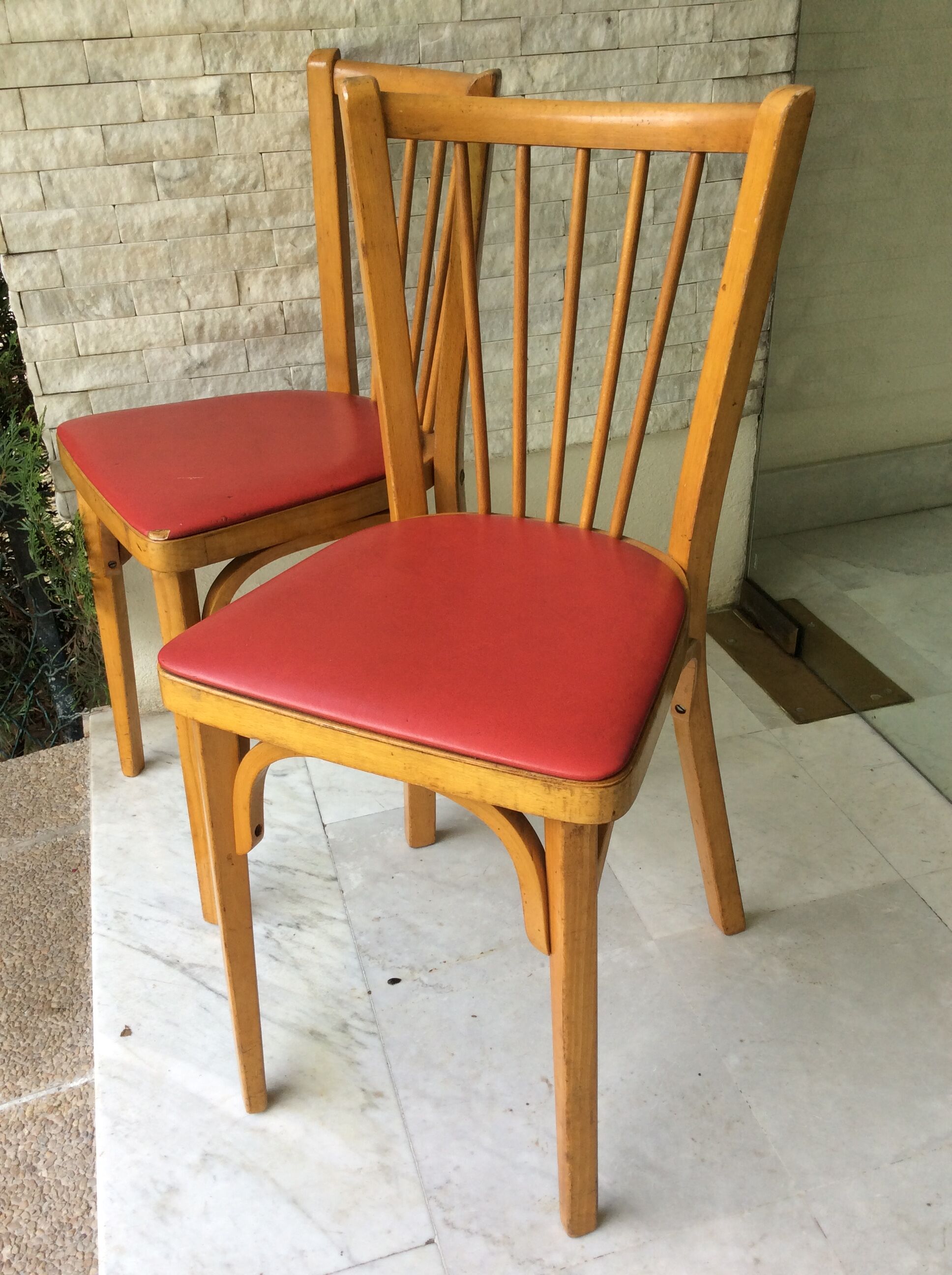Lot de 2 chaises Baumann
