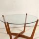 Coffee table made by Lebus in solid teak