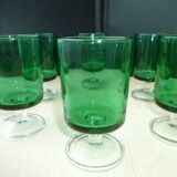 6 wine glasses Cavalier model 70s Luminarc