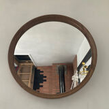 Vintage round mirror from the 70s