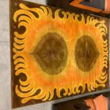 Tapis / tapis vintage de l’ère spatiale