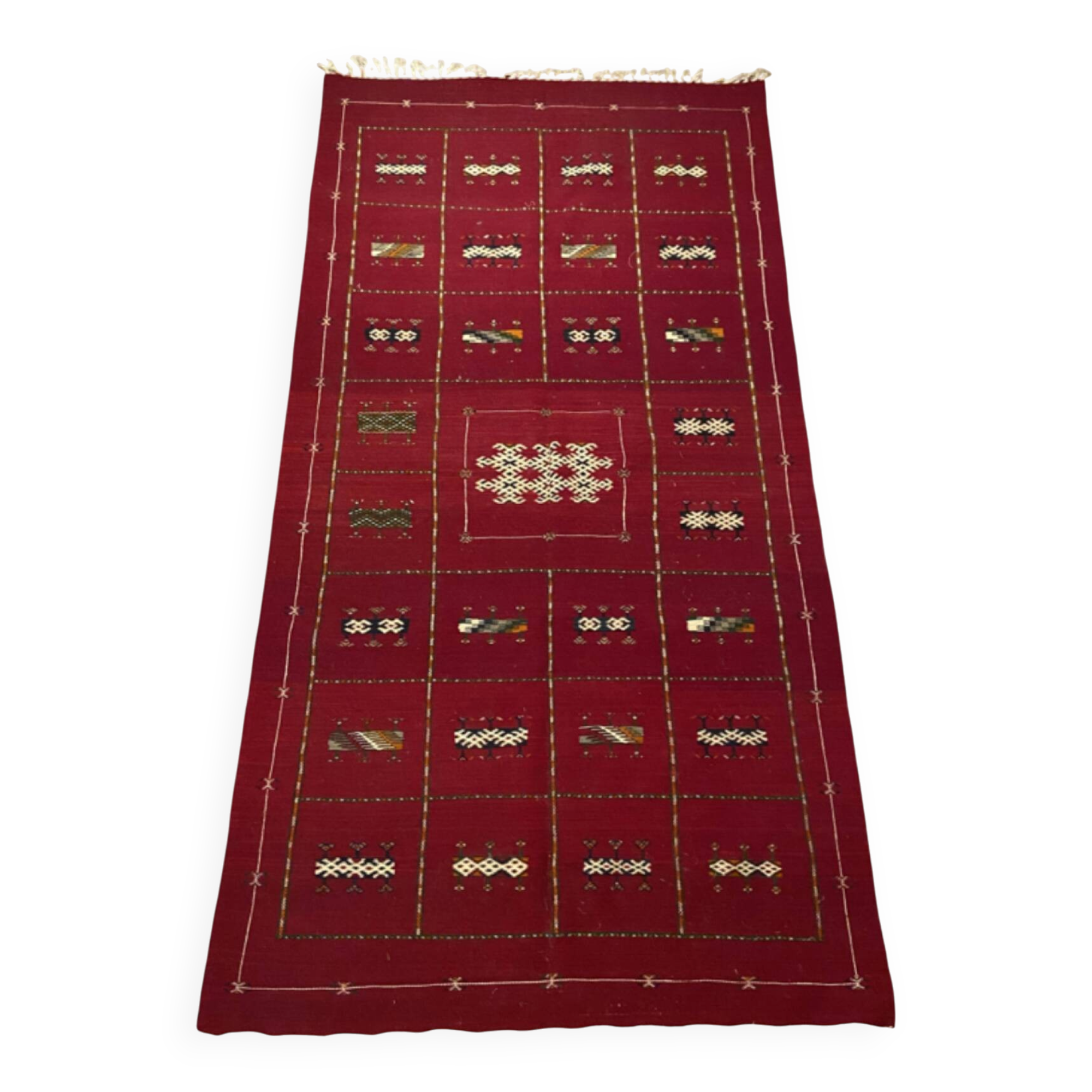 Kilim marocain laine fait main