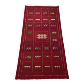 Moroccan wool rug handmade