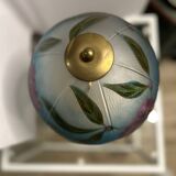 Glass lamp signed Kaelle