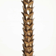 70s golden metal palm tree floor lamp