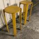 Pair of Bruno Rey bar stools