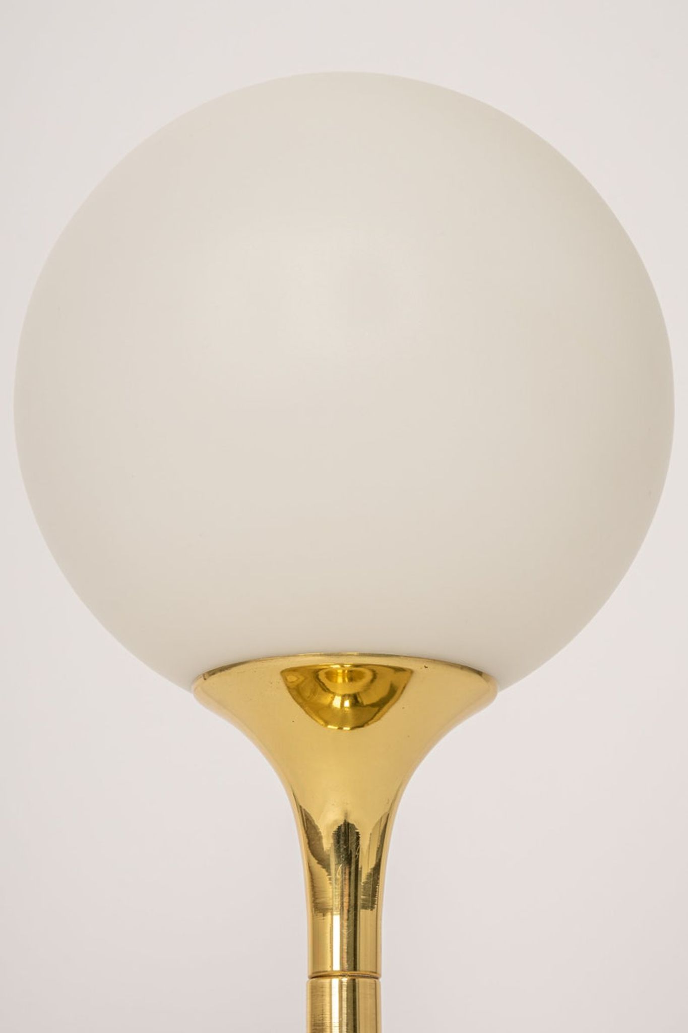 Brass table lamp by Max Bill for Temde Switzerland 1960s