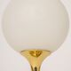 Brass table lamp by Max Bill for Temde Switzerland 1960s