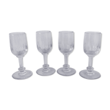Ensemble 4 petits verres à gouttes