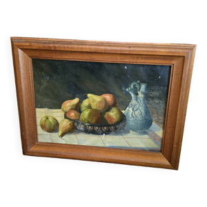 Huile sur toile nature