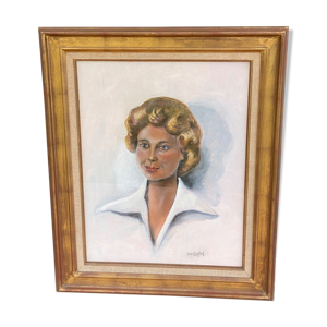 Portrait de femme par - andre