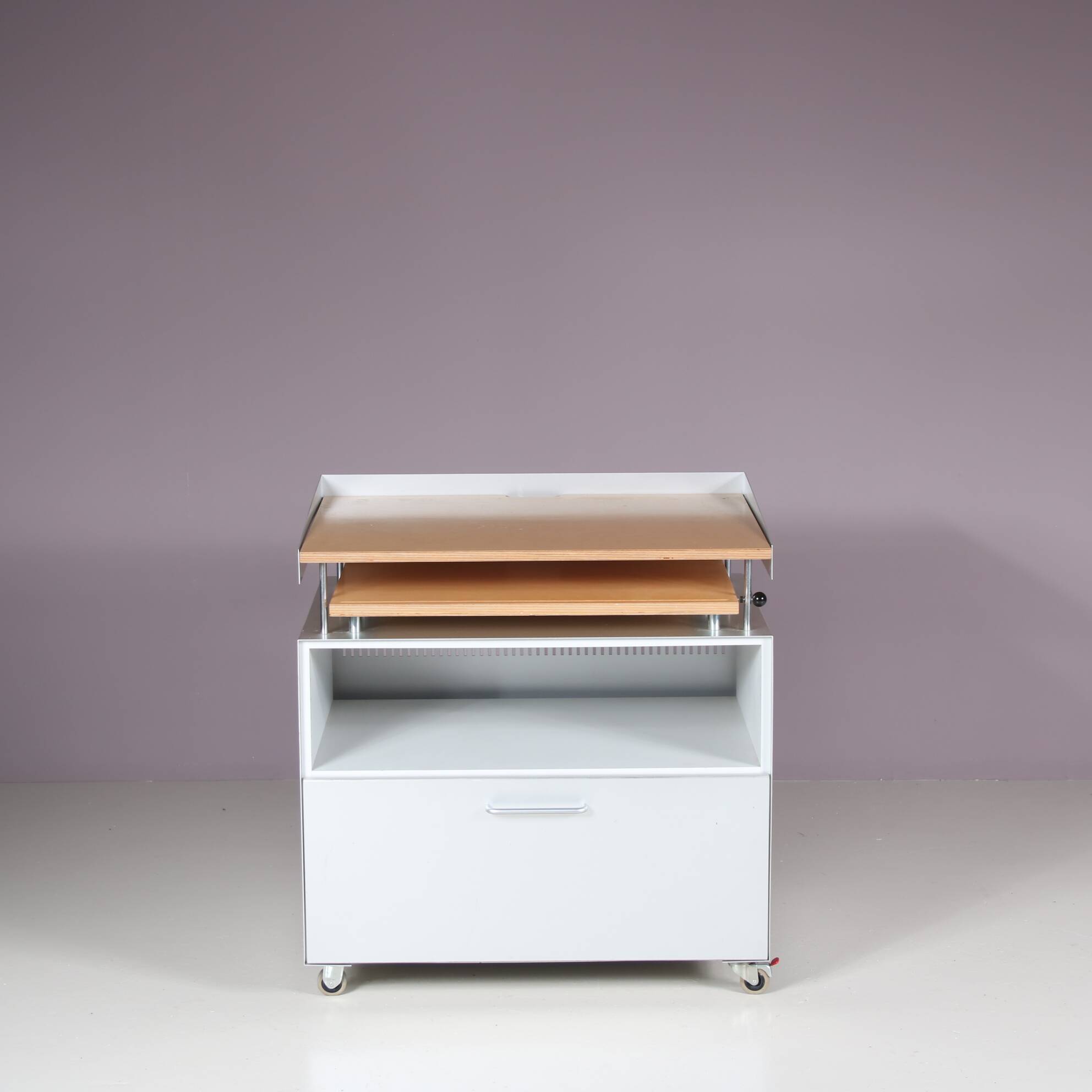 1990s Mobile “Uni” desk by Alinea, Switzerland