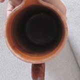 Glazed earthenware jug late 19th century milk pot
