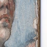 Painting, portrait of a woman in profile