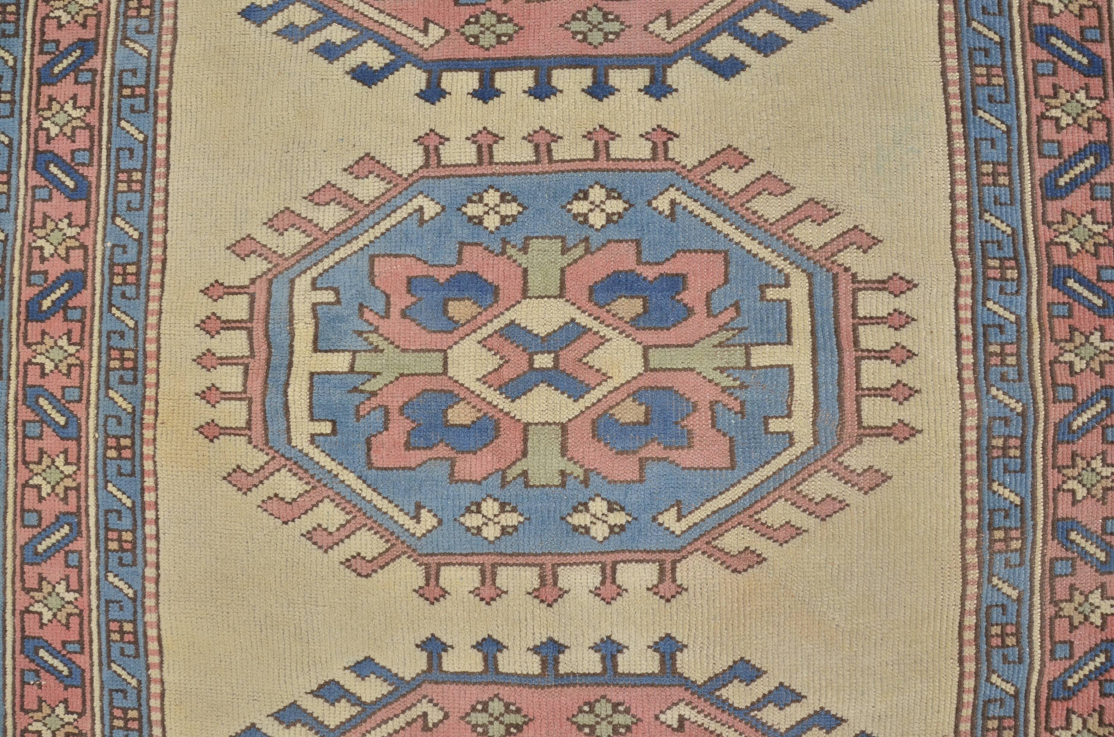 Oushak Vintage Handmade Area Rug