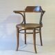 Thonet office armchair N°3 wooden seat, circa 1900